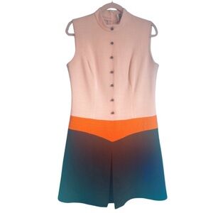 Vintage Jonathan Logan Flight Attendant Dress 1960’s Retro Original